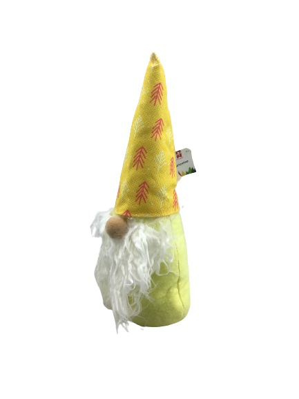 Yellow Pink Plush Gnome