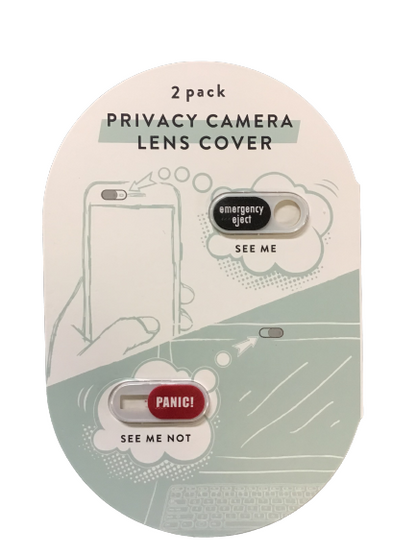 2 Pack Camera Lens Cover - Panic/Emergency Eject