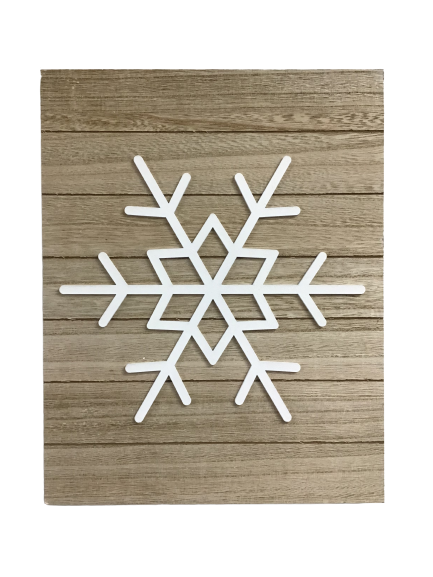 Snowflake Wall Sign