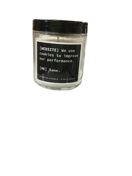 Website/Me Scented Candle