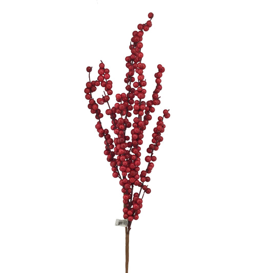 Red Berry Spray 32 Inch