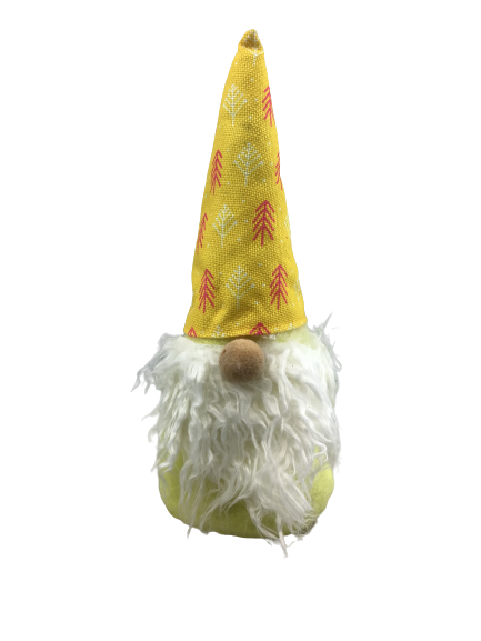 Yellow Pink Plush Gnome