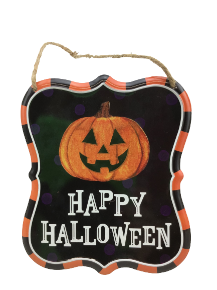 Halloween Embossed Sign 3 Styles