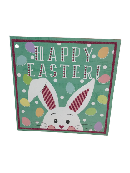 Happy Easter Hanging Wall Sign