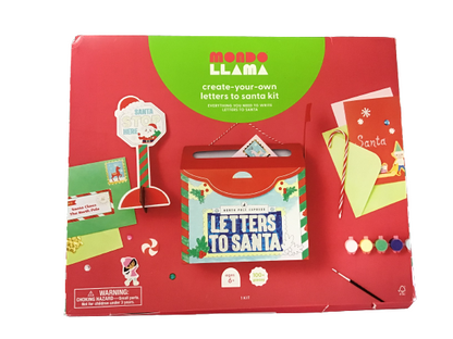 Mondo Llama Create Your Own Letters To Santa Kit