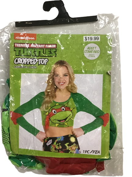 Women's Teenage Mutant Ninja Turtle Cropped Top