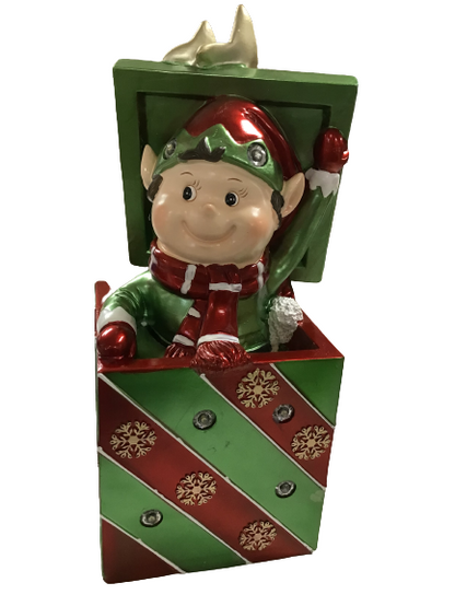 Kringle Express Elf Character In Present