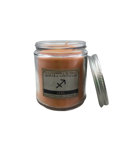 Scented Soy Candle-Sagittarius-Fire