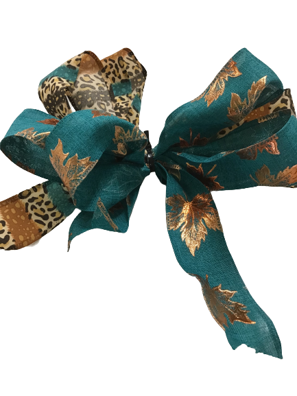 Hand Tied Premade Fall Bow