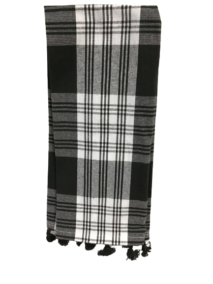Dish Towels Cabin Sweet Cabin Black And White