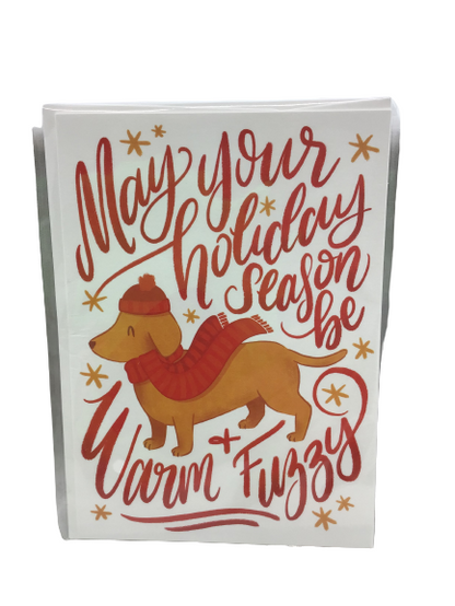 Minted Warm Fuzzy Christmas Card