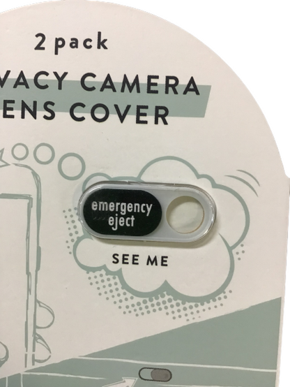 2 Pack Camera Lens Cover - Panic/Emergency Eject