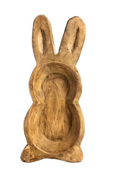 Medium Natural Bunny Bowl