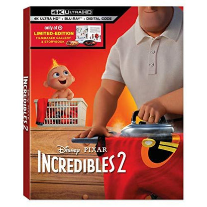 Incredibles 2 : 4K UHD + Filmmaker Gallery + StoryBook