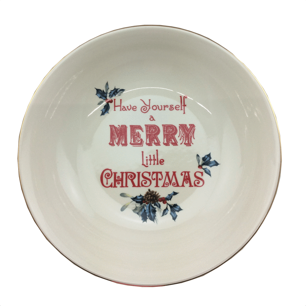 Lenox 11.1" Have Yourself a Merry Little Christmas Bow  2 Styles