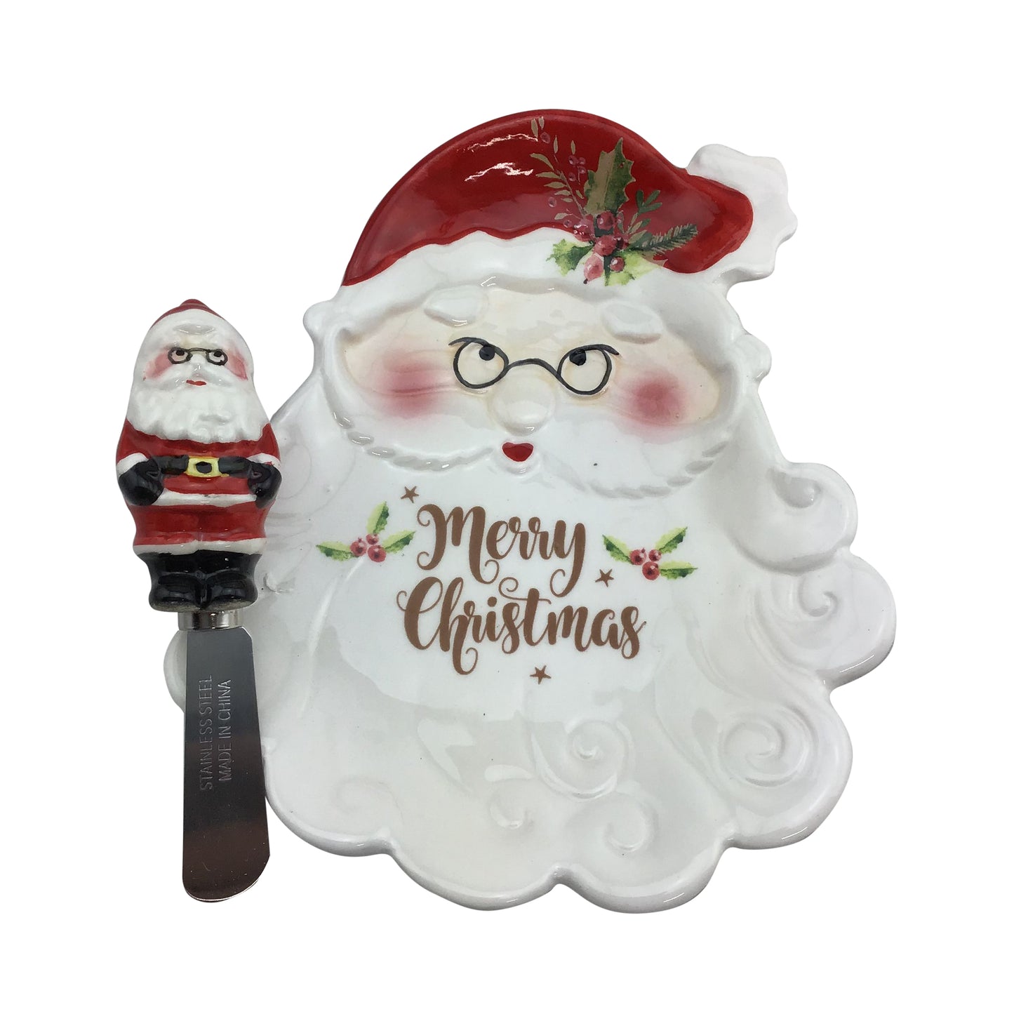 Dolomite Santa Plate with Spreader