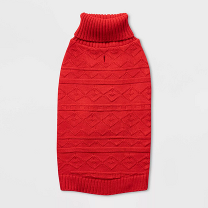 Wondershop Red Knit Holiday Sweater- Medium