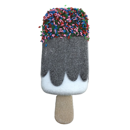 5 inch Frosted Popsicle Ornament  Sprinkles 3 Styles