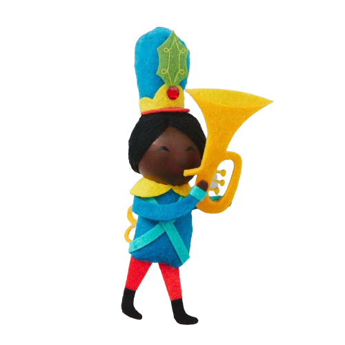 Wondershop Band Kid Tuba Ornament