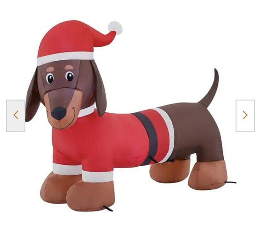 Home Accents Holiday - 3.5 Foot LED Dachshund Inflatable - Open Box