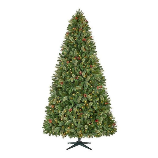 Home Accents Holiday 9 Foot Westwood Fir LED Pre-Lit Tree (T14) Open Box