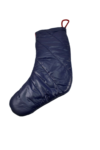 Red White Blue Puffer Christmas Stocking