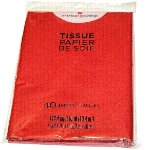 Red  Tissue Paper