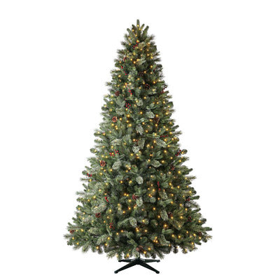 Home Accents Holiday 7.5 Foot Westwood Fir LED Pre-Lit Tree  Open Box