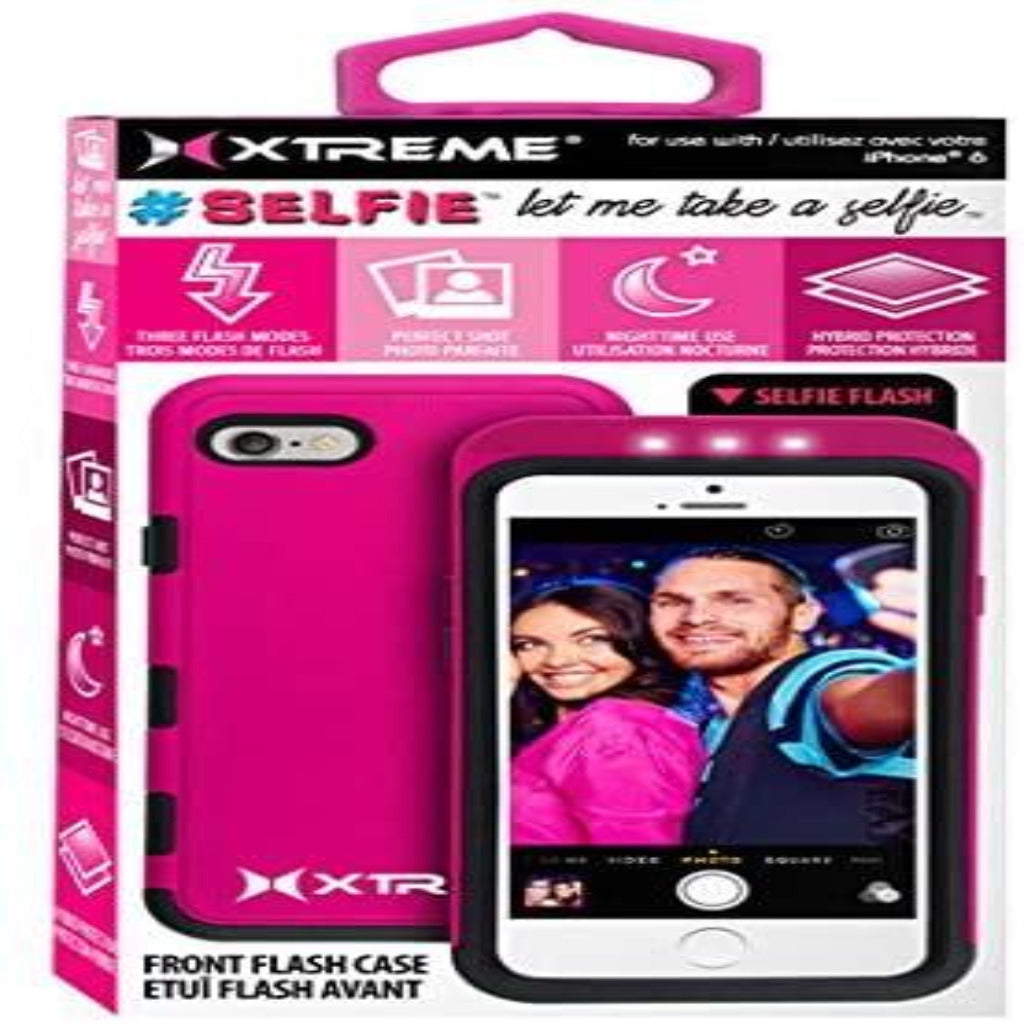Xtreme #Selfie Front Flash Case- Pink