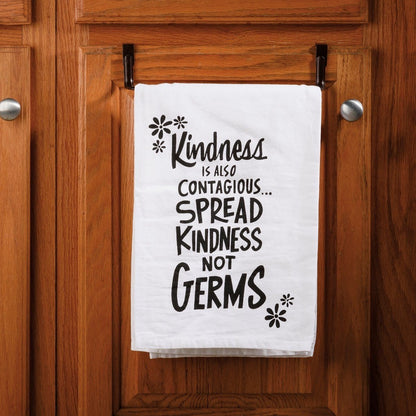 Spread Kindness Not Germs Dish Towel