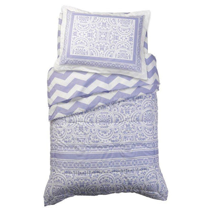 Toddler Bedding - Lace and Chevron