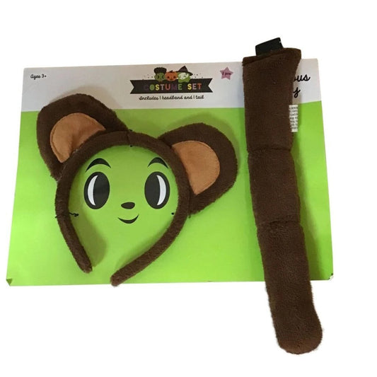 Two Piece Childrens' Costume Accessory Headband and Tail Set