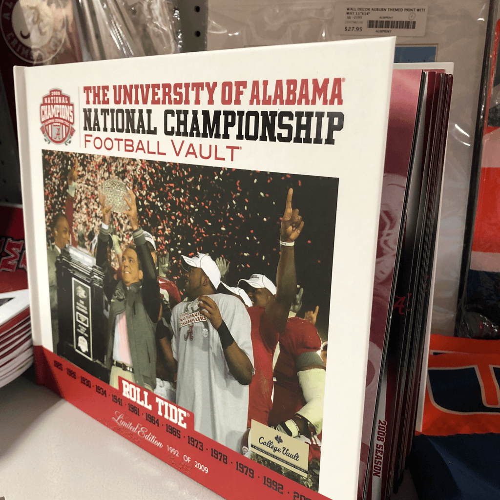 University of Alabama National Championship Football Vault Book