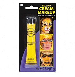 Bright Yellow Cream Makeup